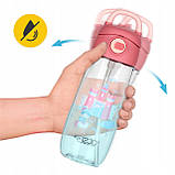 Пляшка для води дитяча 4FIZJO 550 мл Mix (P-5905973403726), фото 9
