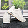Кросівки жіночі Girnaive білі з коричневим демісезонним 4419, фото 8