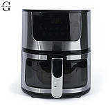 Багатофункціональна аерофритюрниця, безмасляна, ручне управління., фото 3