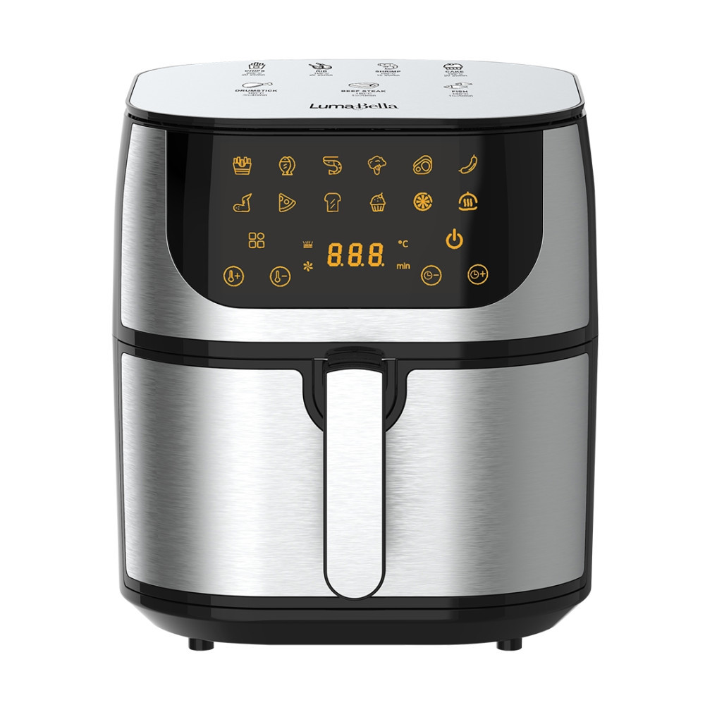 Аерофритюрниця LumaBella LB-60010, 10 л, 2000 Вт, антипригарне покриття, таймер 60 хв, захист від перегріву