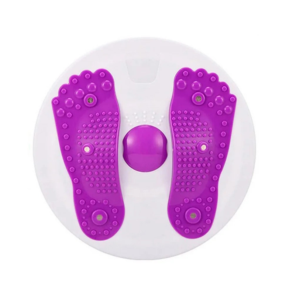 Диск масажний "FitGo" NE-F2234 біло-фіолетовий, фото 1