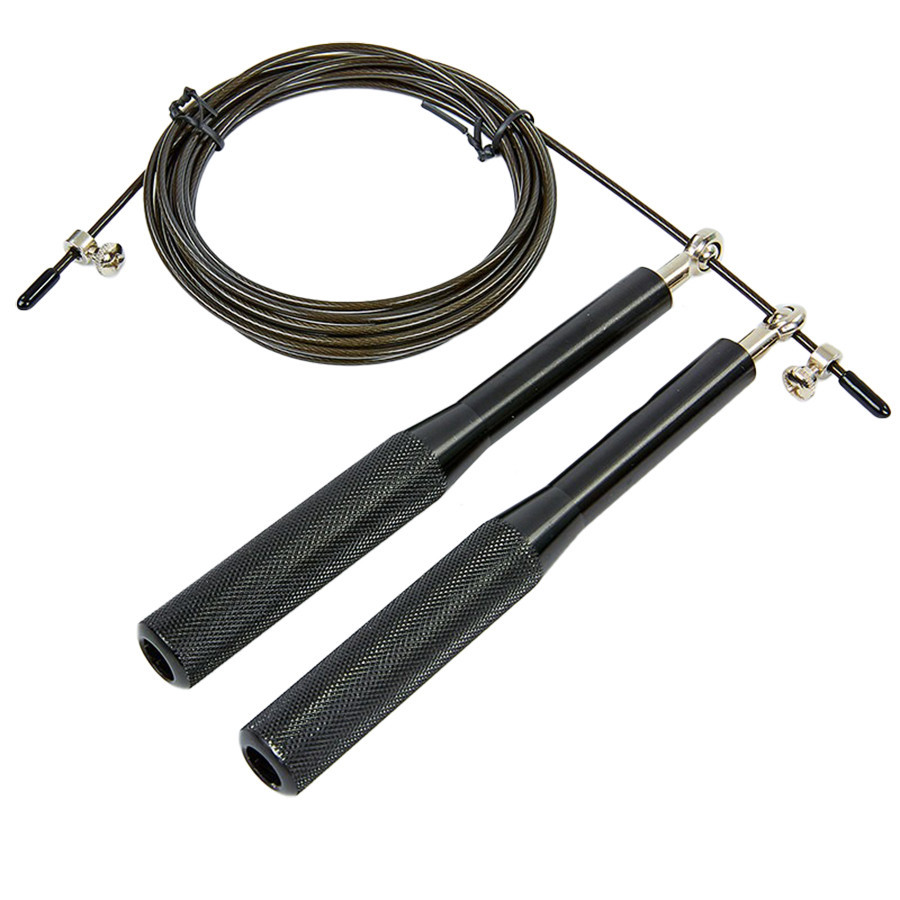 Швидкісна регульована скакалка MS 3407(Black) 290 см, фото 1