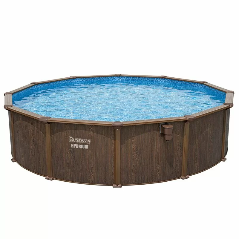 Збірний басейн Bestway Hydrium 561CS (549х130 см) з піщаним фільтром, драбиною та тентом, фото 1