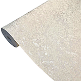 Вінілові шпалери 10.05 × 1.06 м Marburg 1031408, бежеві однотонні для спальні, вітальні, коридору, кухні, фото 2