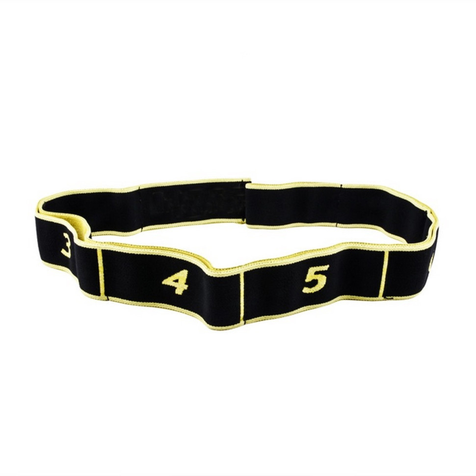 Еспандер гумова-стрічка Elastiband BJOY NE-ELASTI-2Y, жовто-чорна, фото 1