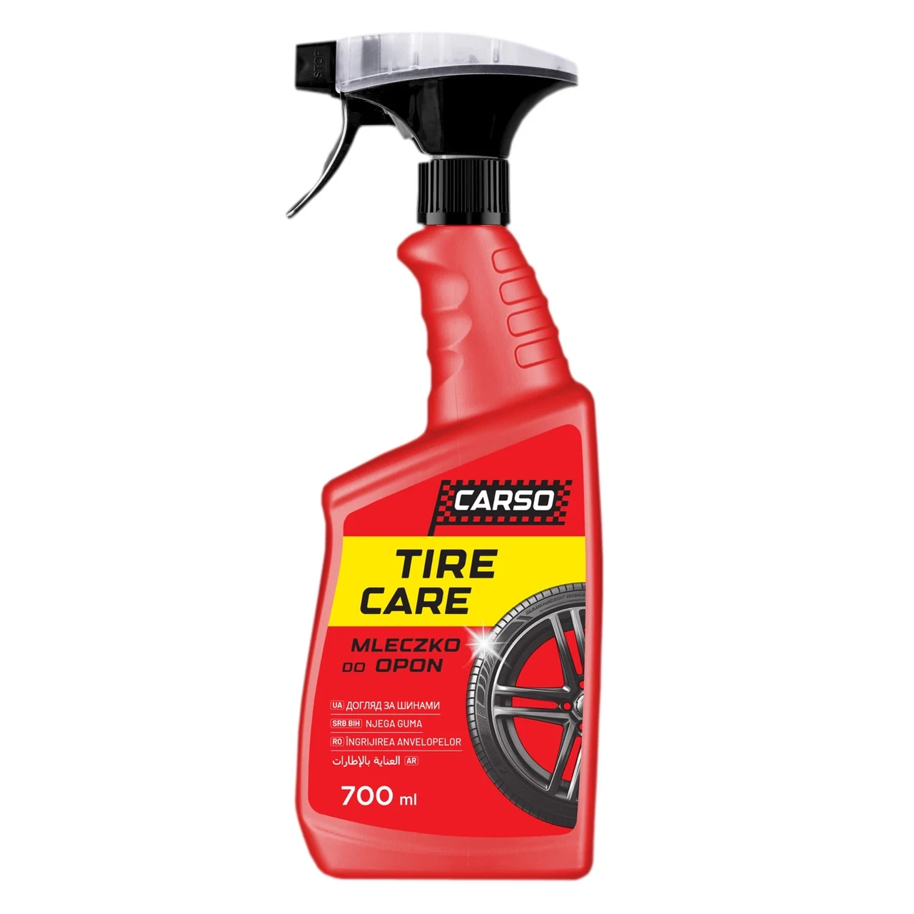 Поліроль для шин CARSO Tire Care прозорий 700 мл (C155), фото 1