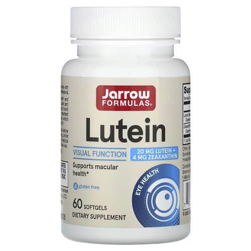 Jarrow Formulas Lutein 20 mg 60 рідких капсул, фото 1