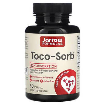 Jarrow Formulas Toco-Sorb 60 рідких капсул