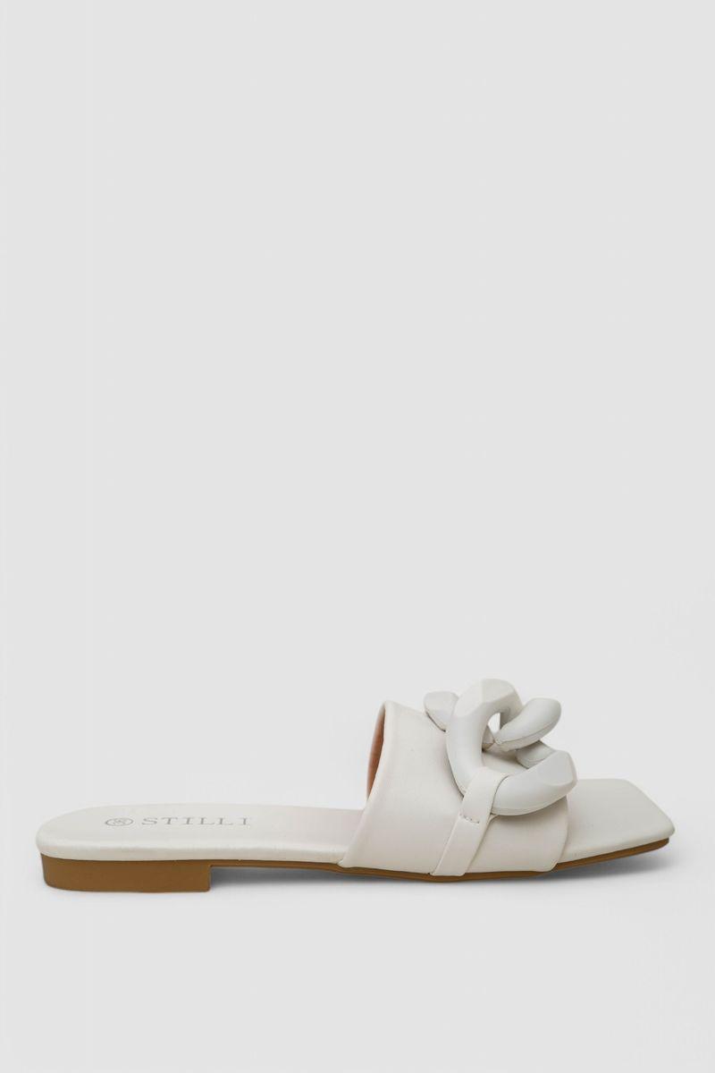 Шльопанці жіночі, колір білий, 248RL165, фото 1