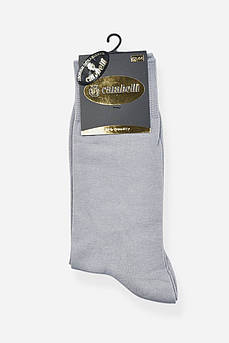 Шкарпетки чоловічі демісезонні сірого кольору р.42-44 198569M