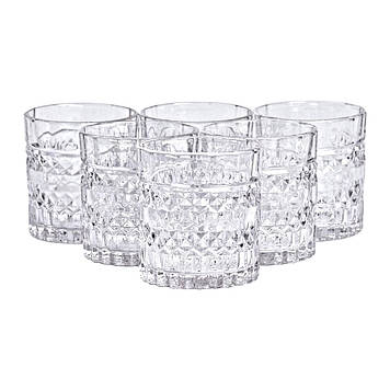 Склянки 220 мл набір 6 шт для напоїв, лимонаду, коктейлів HP-YH-34