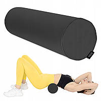 Валик для реабілітації та масажу 4FIZJO 60 x 15 см Black (P-5907739319722)