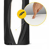 Валик для реабілітації та масажу 4FIZJO 60 x 15 см Black (P-5907739319722), фото 2