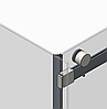 Бічна стінка до кабіни Koer SR SW01-90x200-TR-07 прозоре скло Easy Clean 8мм, графіт (KR5382), фото 10