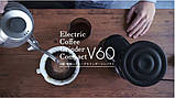 Кавомолка HARIO V60 Compact електрична, фото 5