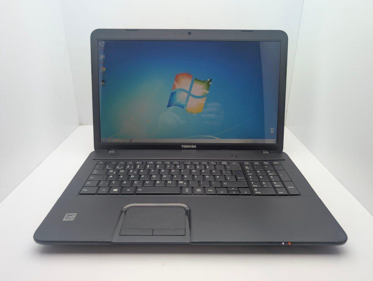 Б/в Ноутбук Toshiba Satellite C870D 17.3" 1600x900| AMD E1-1200| 6 GB RAM| 500 GB HDD| Radeon HD 7310