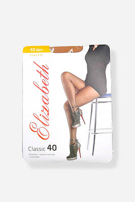 Колготи жіночі 40 ДЕН бежевого кольору р.2 198714T Безкоштовна доставка