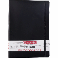 Блокнот для графіки та каліграфії у крапку Talens Art Creation DOTS 21х30см 80г/м2 80л чорний Royal Talens