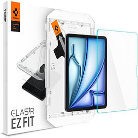 Захисне скло Spigen для iPad Air 11 (2024/2025) - EZ FIT GLAS.tR (1 шт), Clear (AGL07798)