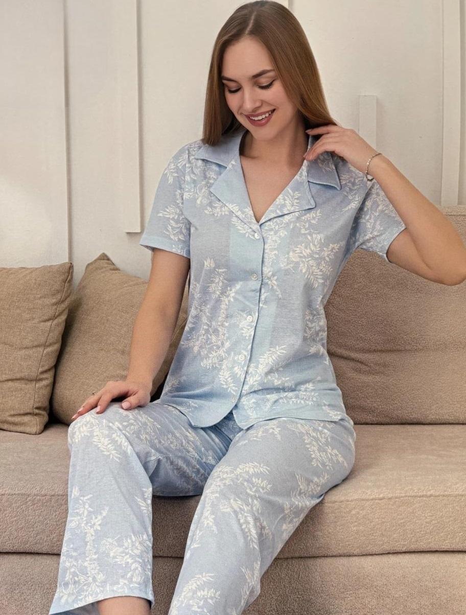 Жіночий домашній комплект "Soul" (Штани+сорочка) .Топ!, фото 1