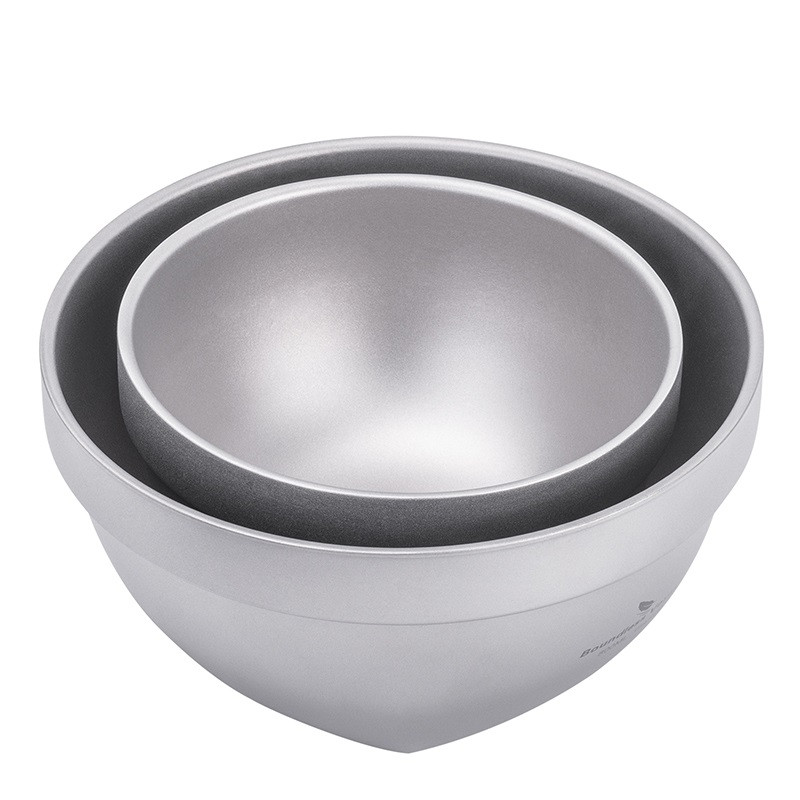 Тарілки титанові з подвійними стінками Boundless Voyage 800 + 500 мл, фото 1