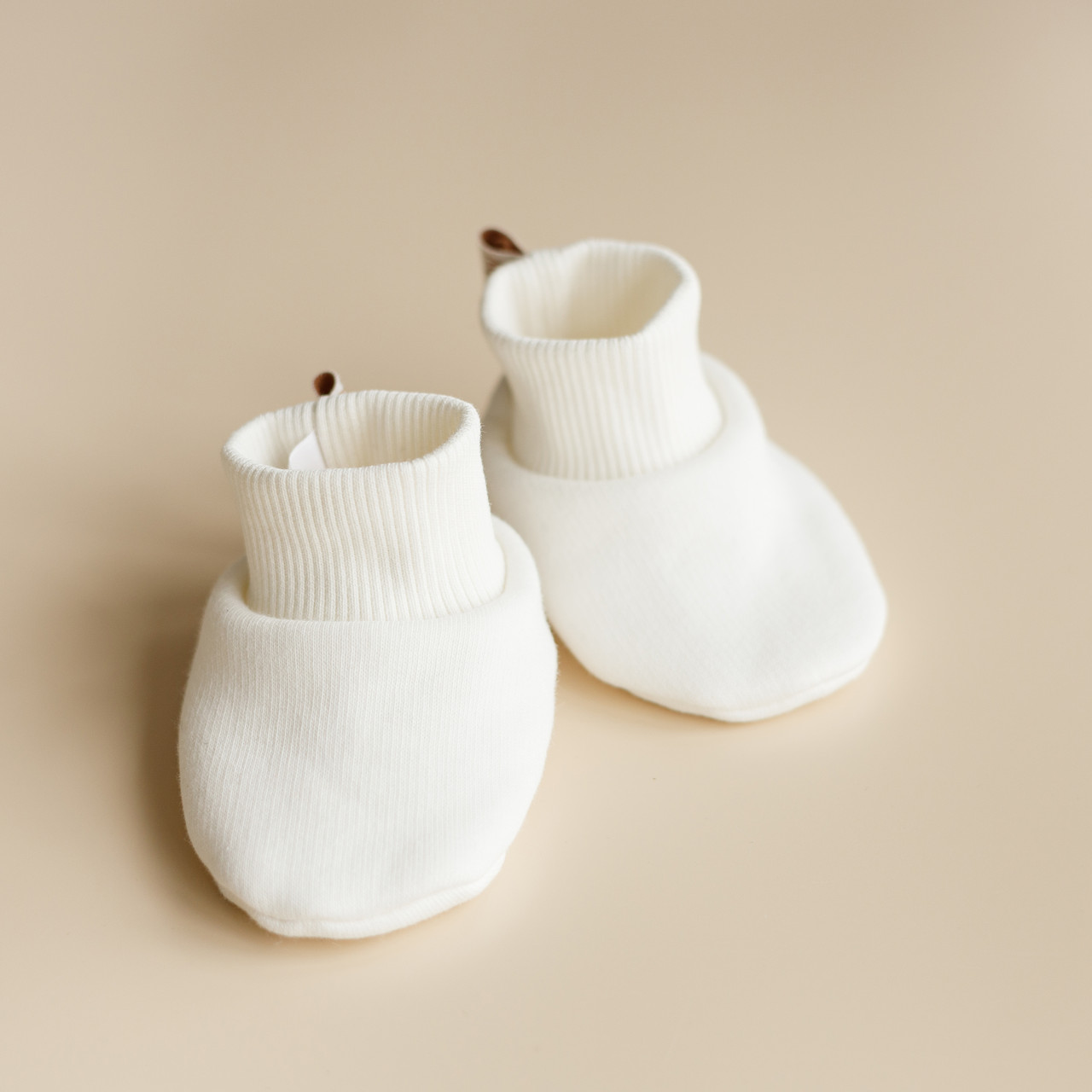 Пінетки на флісі "Torino", молочні. Топ!, фото 1