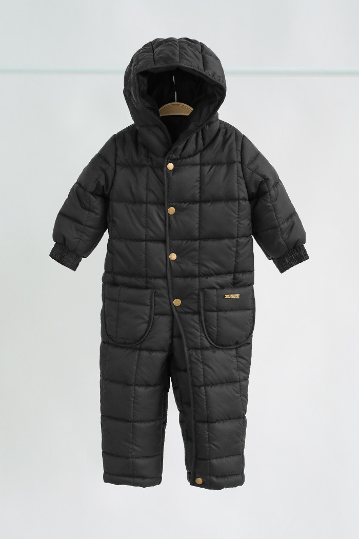 Демісезонний дитячий комбінезон "Stitch+", чорний. Топ!, фото 1