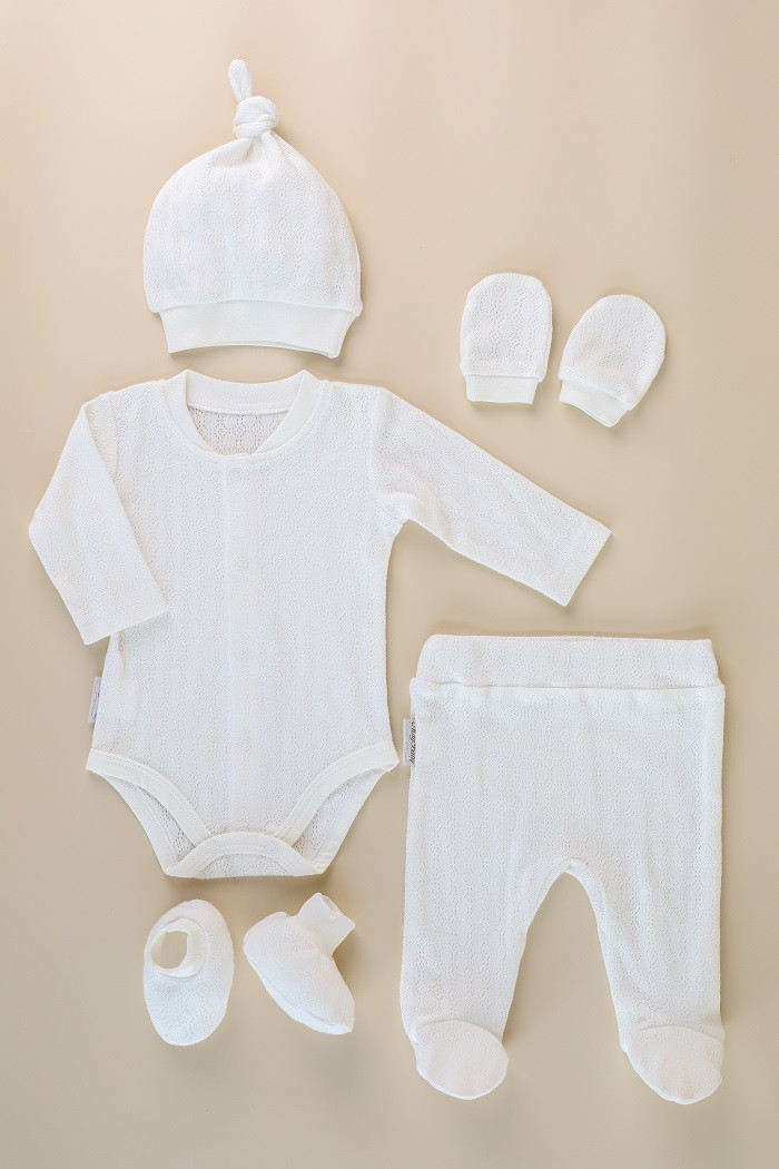 Набір для новонародженого "Wind", молочний. Топ!, фото 1