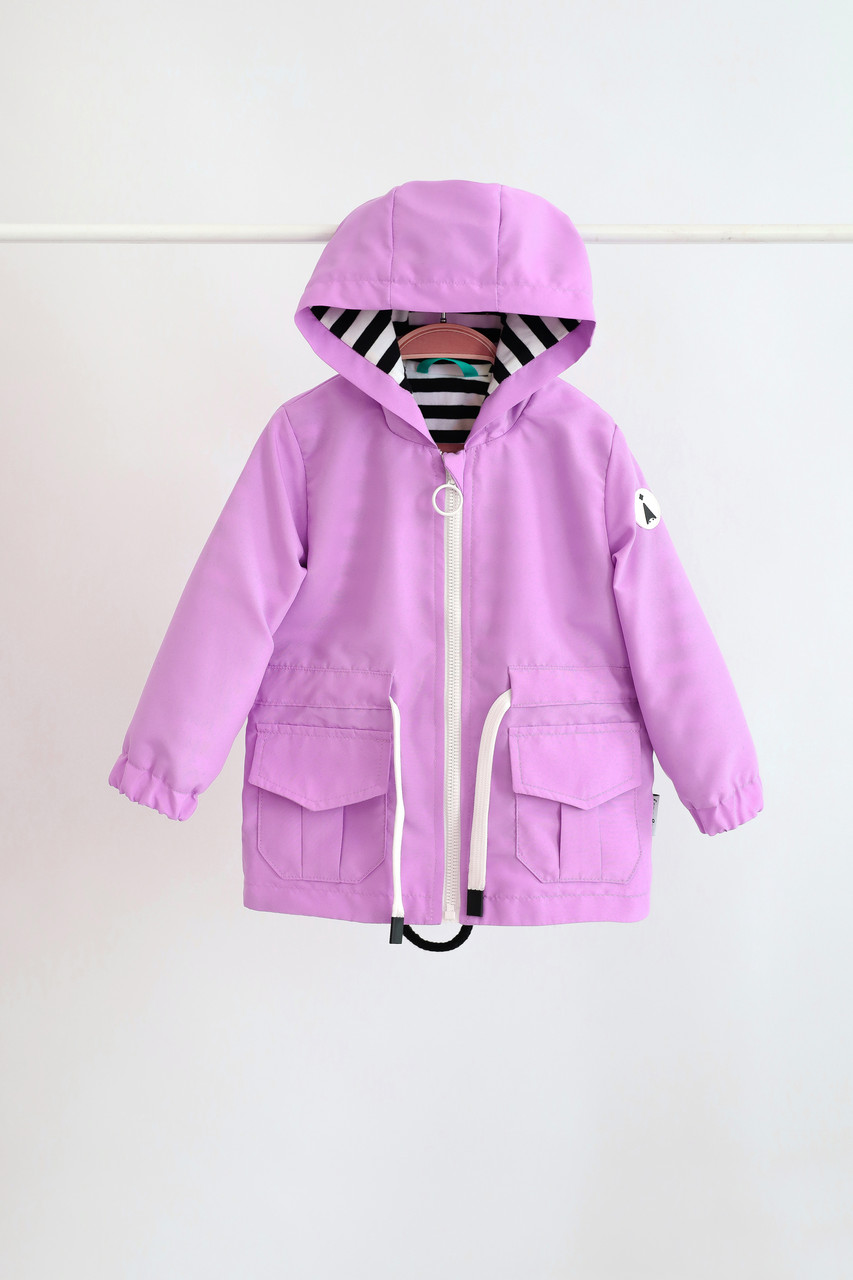 Вітровка-дощовик дитячий "Basil", Фіолетова. Топ!, фото 1