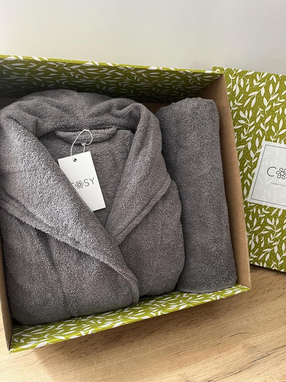 Подарунковий набір Fortune2 ХР (халат капюшон+ рушник) .Хит!, фото 1