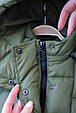 Зимова куртка-пуффер дитяча Brick, хакі.Топ!, фото 6