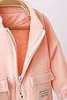 Костюм дитячий Bomber, персиковий.Топ!, фото 2