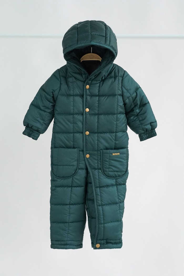 Демісезонний дитячий комбінезон "Stitch+", зелений. Топ!, фото 1