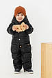 Демісезонний дитячий комбінезон "Stitch+", чорний. Топ!, фото 4