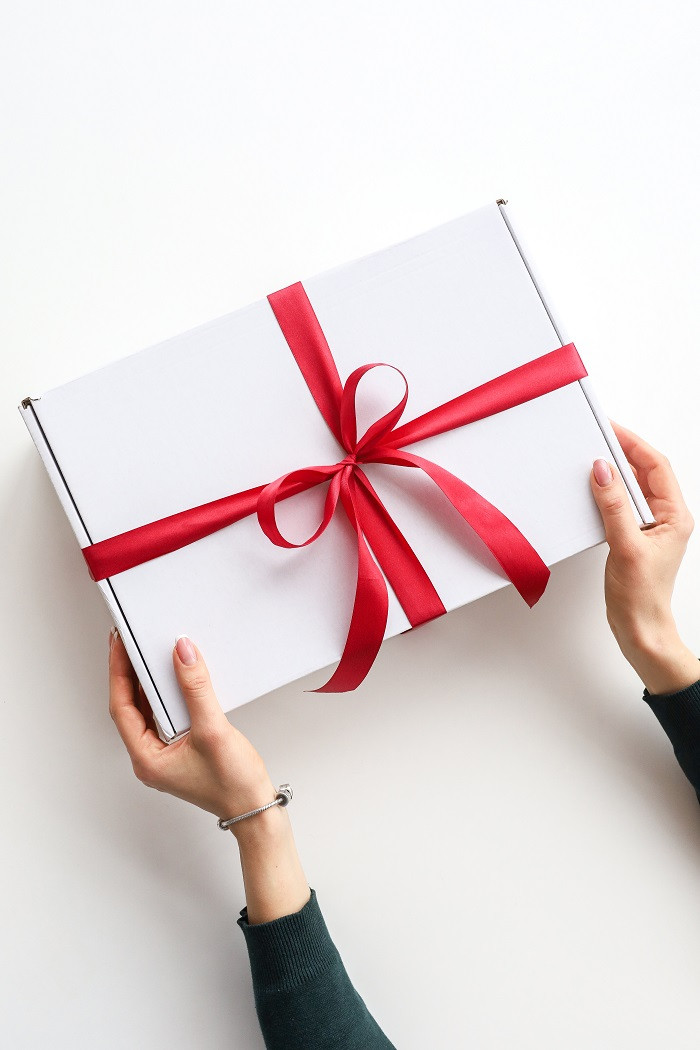 Новорічний бокс для дітей, молочний. Топ!, фото 1