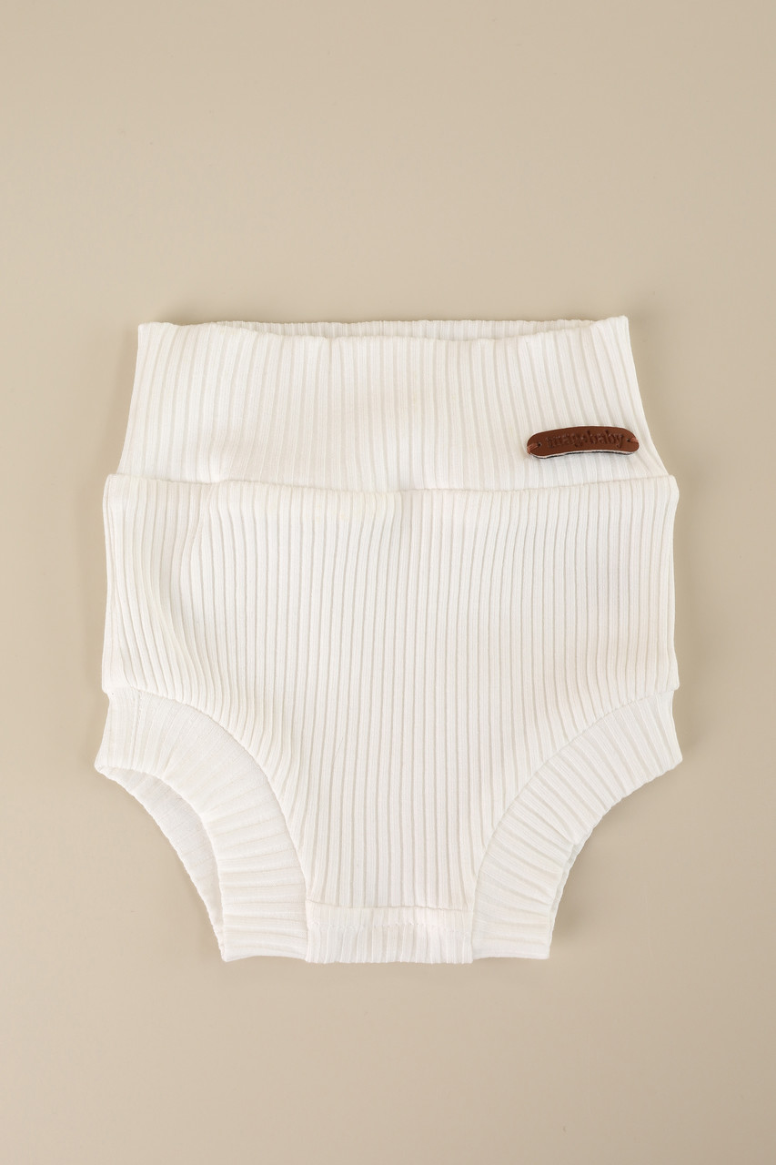 Трусики-шорти на підгузок "Strip", молочні. Топ!, фото 1