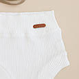 Трусики-шорти на підгузок "Strip", молочні. Топ!, фото 4