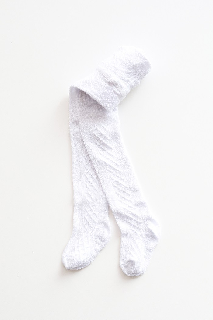 Колготки дитячі ажурні "Daisy", Білі. Топ!, фото 1