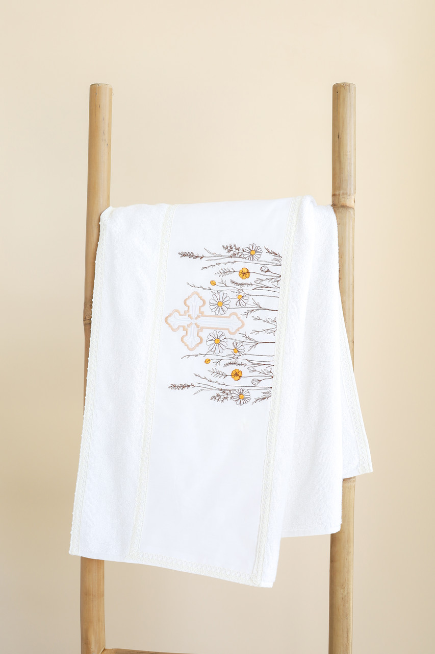 Рушник для хрещення "Wild flowers".Топ!, фото 1