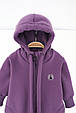 Дитячий комбінезон на флісі "Loony", Аметистовий.Топ!, фото 3