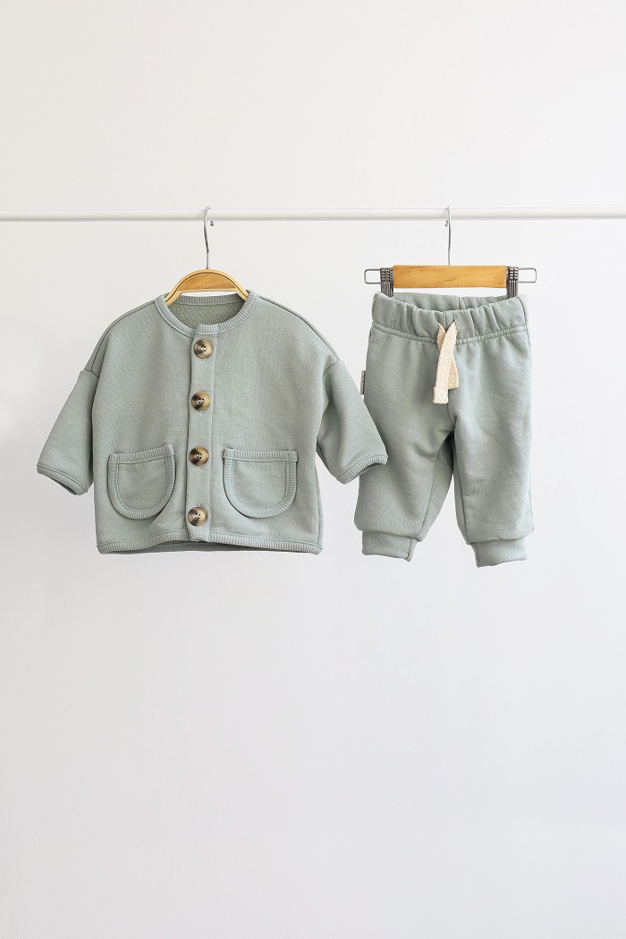 Костюм Shelby, сизий 86 (12-18 міс.).топ!, фото 1