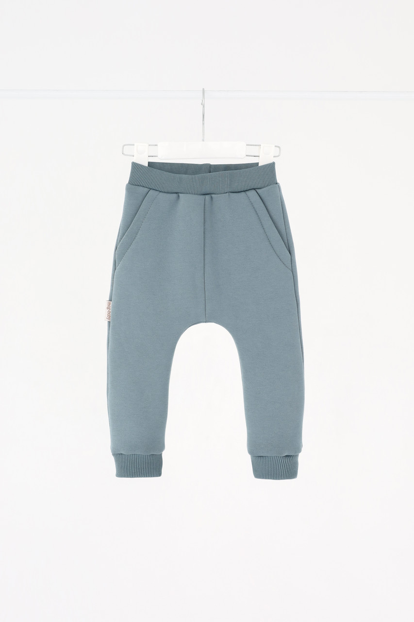 Дитячі штани на флісі "Brave" Морські.Топ!, фото 1