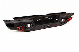 Задній бампер Dakar V2 для Mitsubishi L200 (2015-2019) Чорний метал