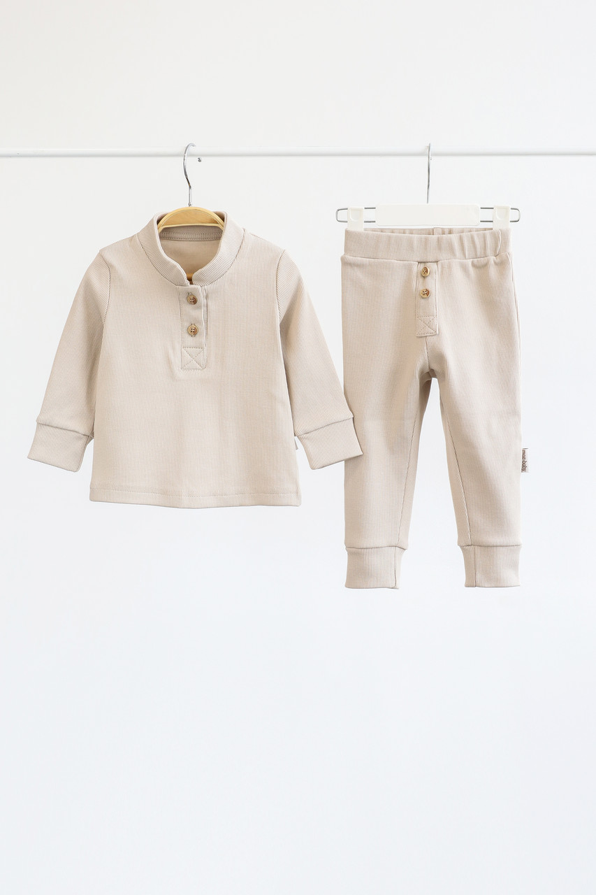 Піжама дитяча Sylvie, слонова кістка 116 (5-6 років). Топ!, фото 1