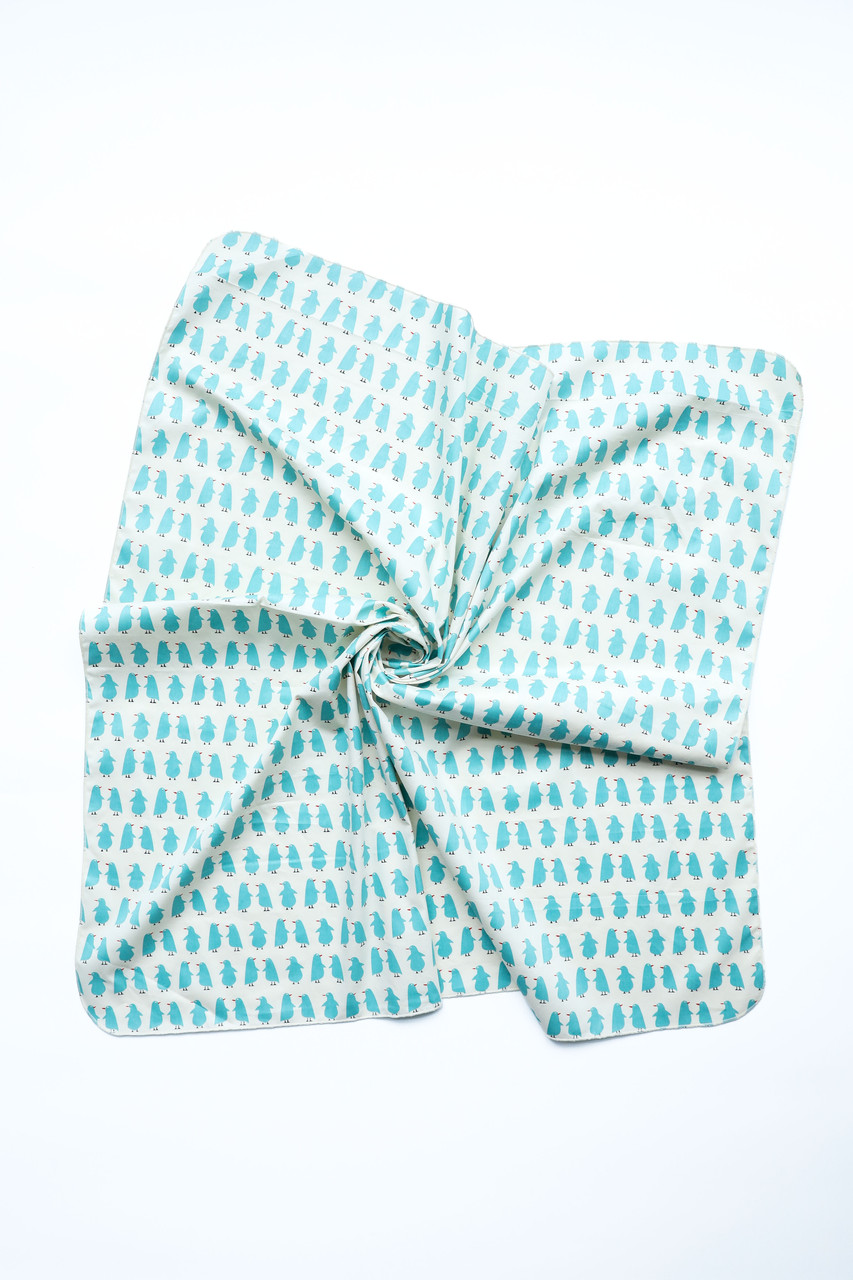 Сатинова пелюшка пінгвін на білому. Топ!, фото 1