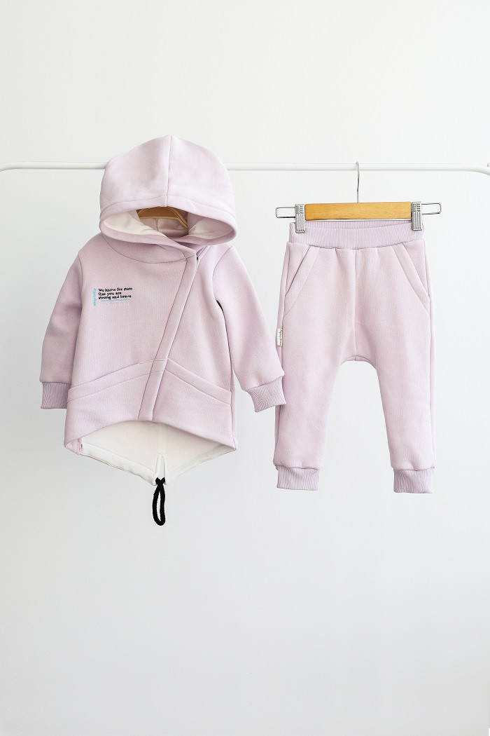 Костюм дитячий на флісі "Brave", Світло-ліловий.Топ!, фото 1