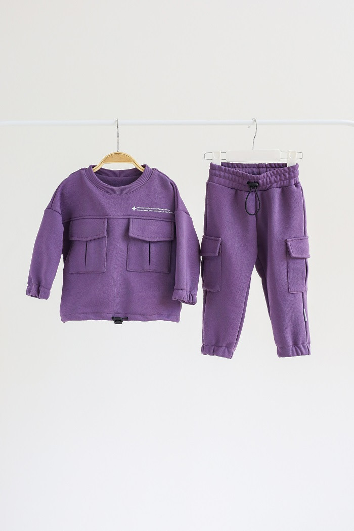 Костюм дитячий "Kargo", Аметистовий 110 (4-5 років) Виберіть розмір.Топ!, фото 1