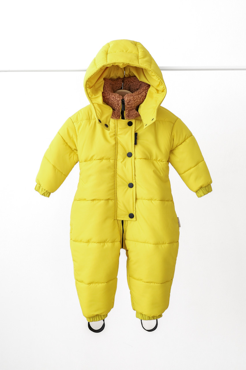 Зимовий дитячий комбінезон "Oliver", Жовтий. Топ!, фото 1