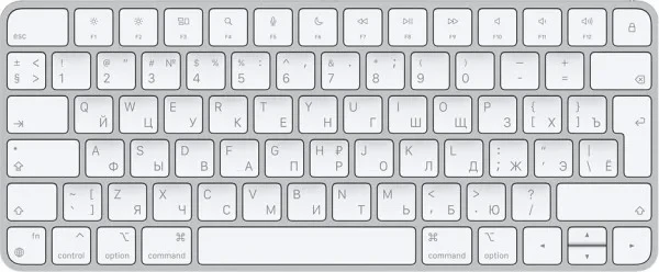 Клавіатура Apple MK2A3 White (Magic Keyboard 2021) (ENG)