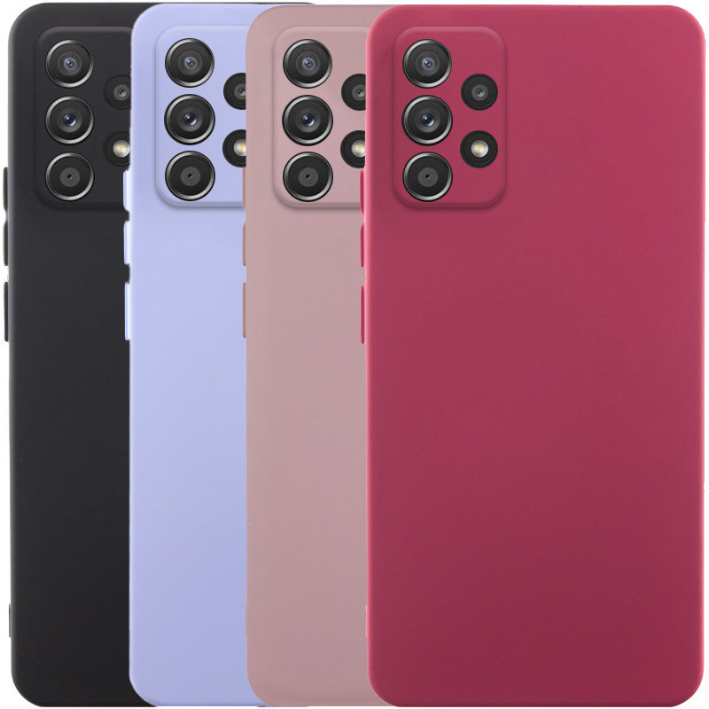 Чохол TPU GETMAN Liquid Silk Full Camera для Samsung Galaxy A52 4G / A52 5G / A52s